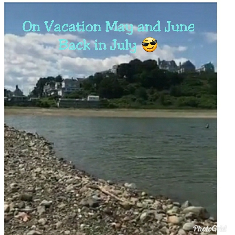On Vacation June and July